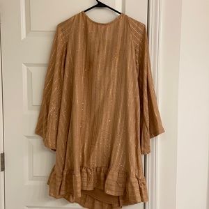 Indiana Dress in Roma Cafe Au Lait in M/L